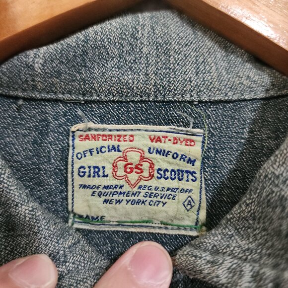 Vintage Museum quality display 1936- 1946 Girl Scouts of America uniform Small - Picture 13 of 14